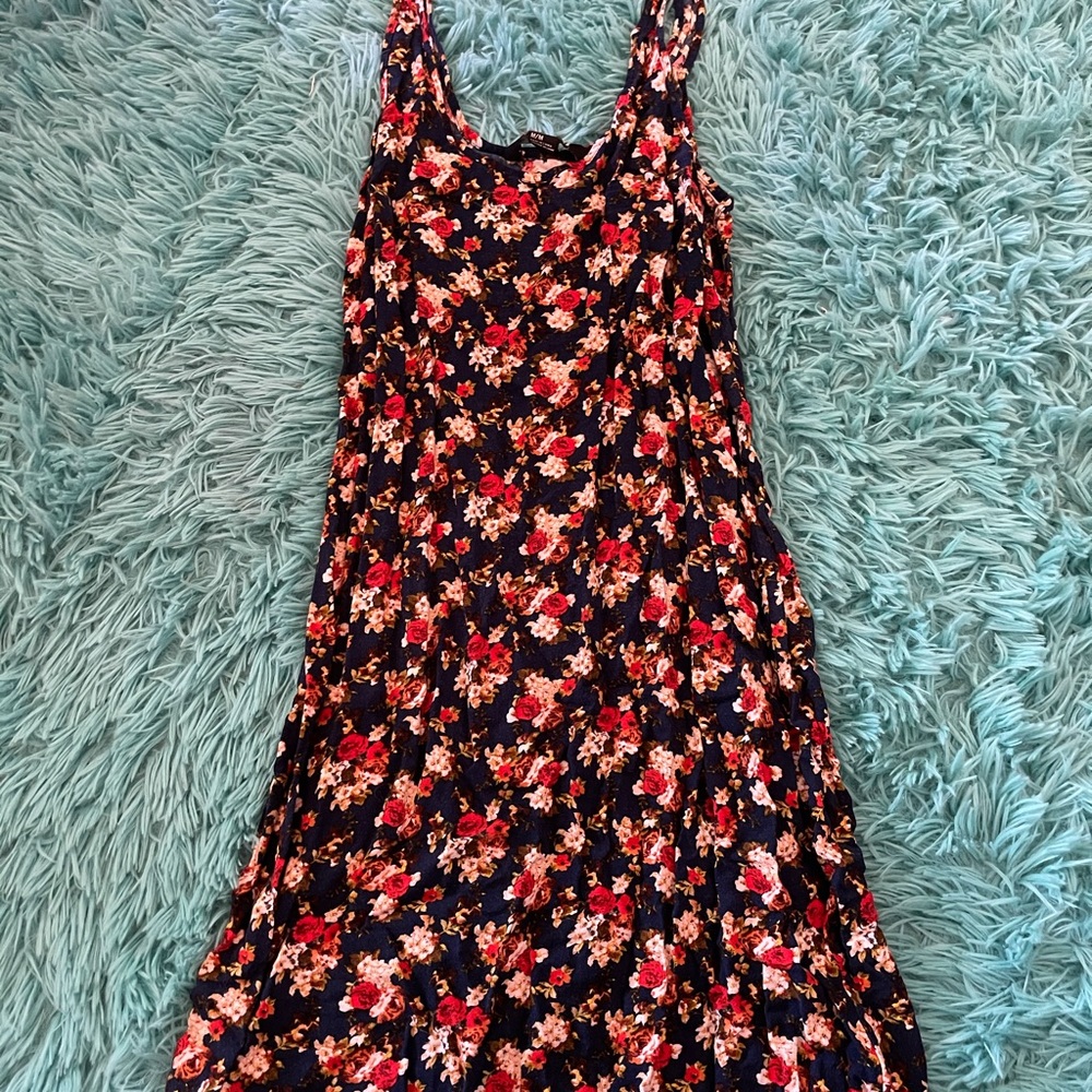 Floral mini dress